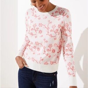 Loft Cherry Blossom Sweater